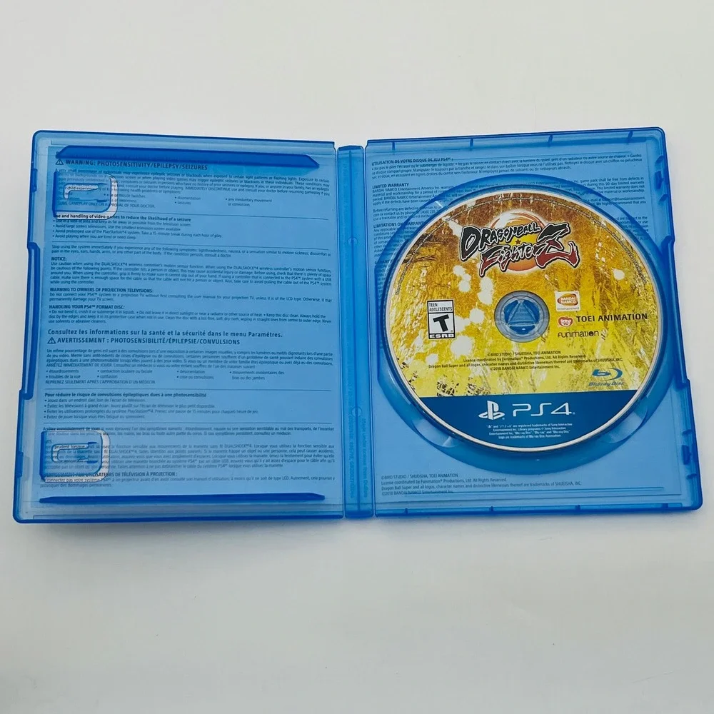 Dragon Ball FighterZ Sony PlayStation 4 PS4 Bandai Namco Fighting Game 2018
